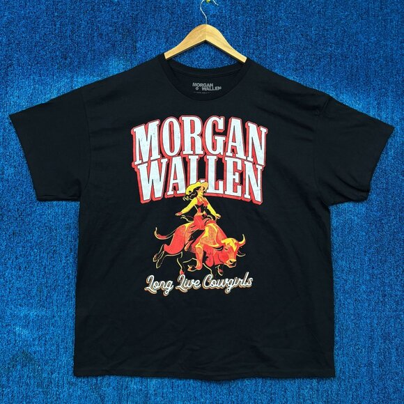 Morgan Wallen “Long Live Cowgirls” Graphic T-Shirt Size 2X - Picture 1 of 4
